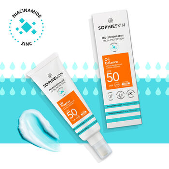 Protector solar facial Oil Balance SPF50